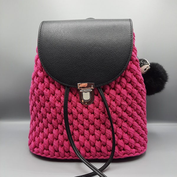 Handmade Crochet backpack