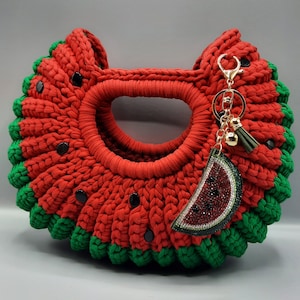 Watermelon slice-style bag