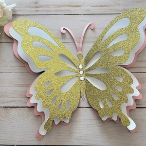 12 Inch Butterfly, 3D Butterflies, Large Butterflies, Butterfly Baby Shower, Butterfly Nursery, Butterfly Wall decor, Butterfly Party, Giant