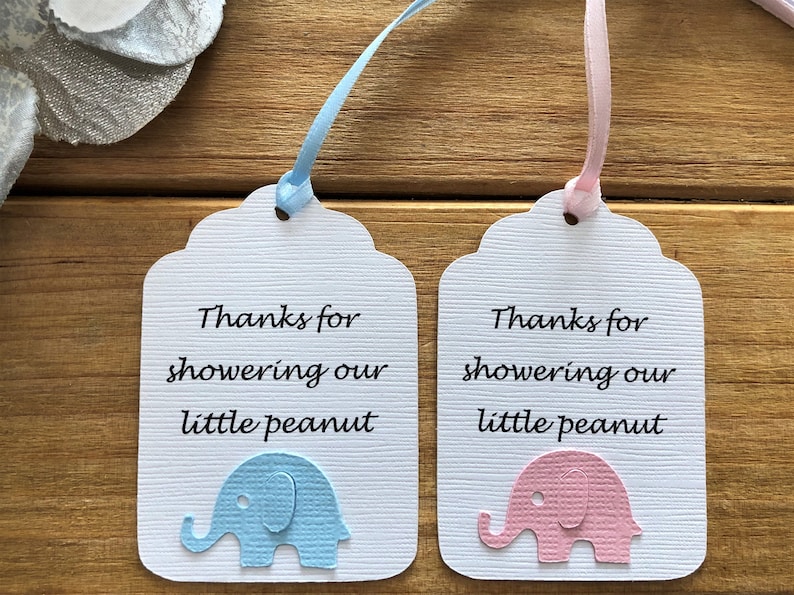 Blue and Gray Elephant Confetti, Elephant die cut, It's a Boy, elephant decoration, elephant baby shower, baby shower confetti, boy image 8