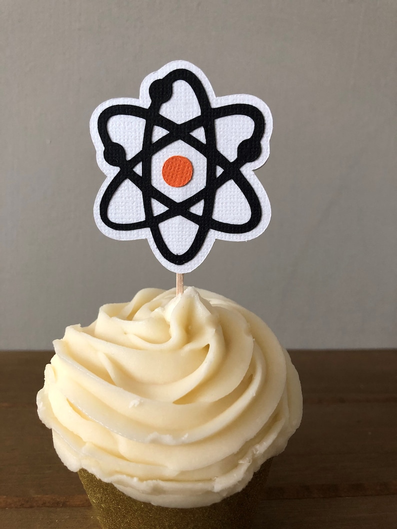Custom Science Cupcake Toppers Science Party Science | Etsy