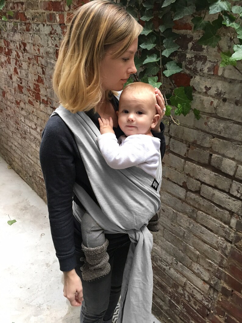 Xoxo buckle wrap baby carrier everyday gray made with eco2 Etsy