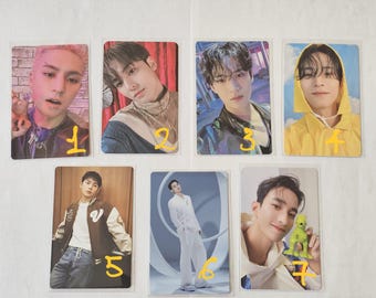 Seventeen Official Photocards | Mingyu, DK, Vernon | Carat Land