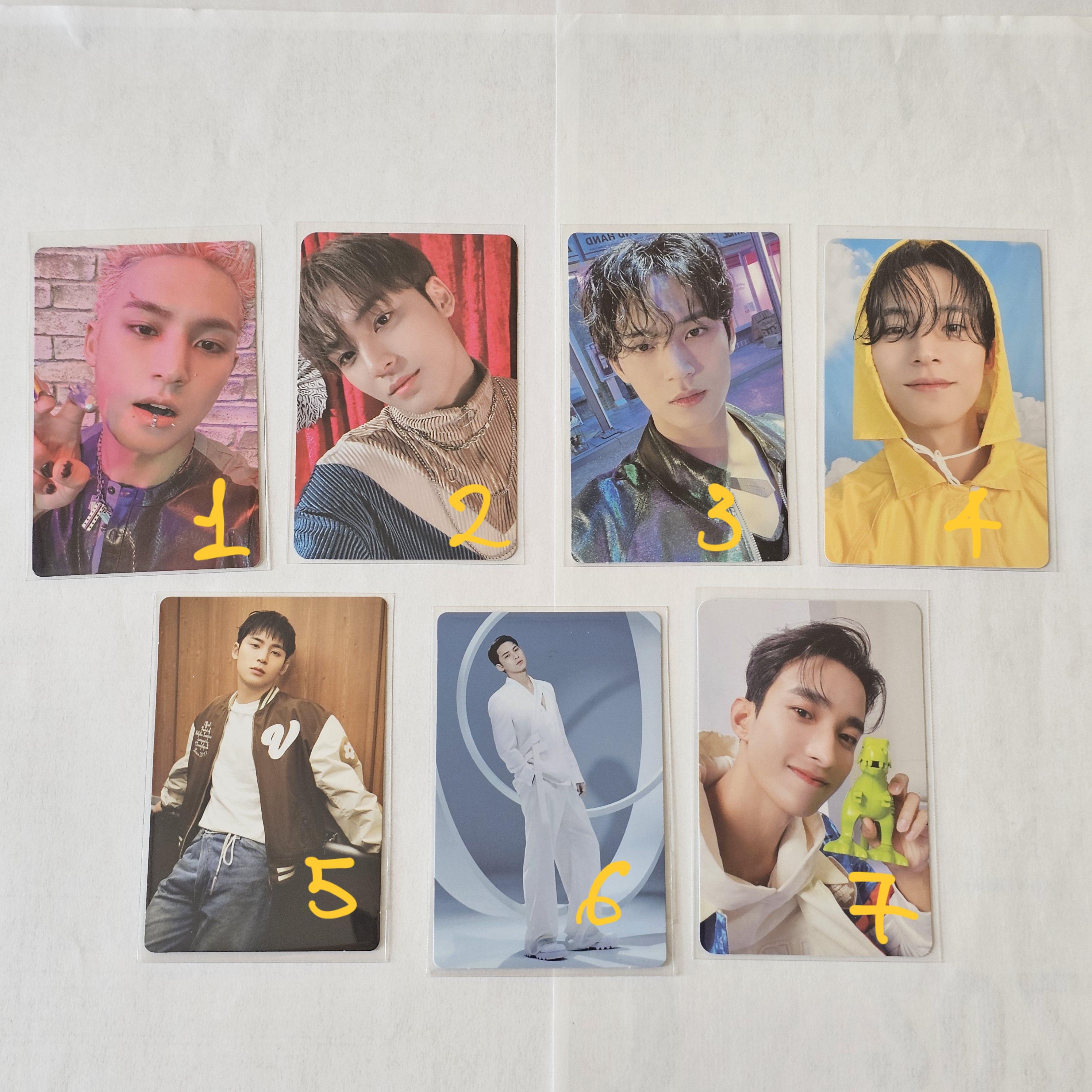 Seventeen Official Photocards | Mingyu, DK, Vernon | Carat Land