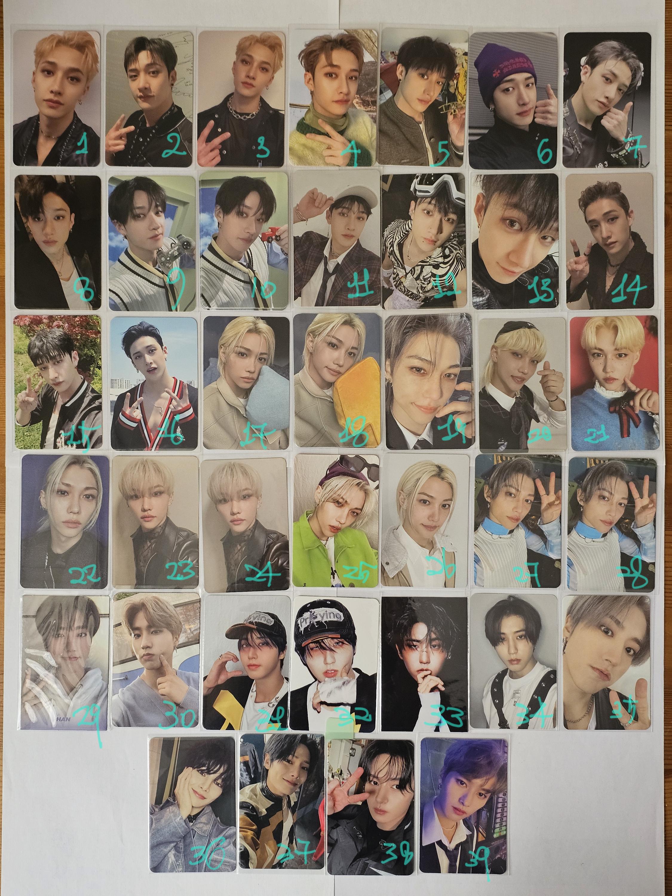 Stray Kids Photocard | Bangchan Felix Leeknow I.N PC | Official