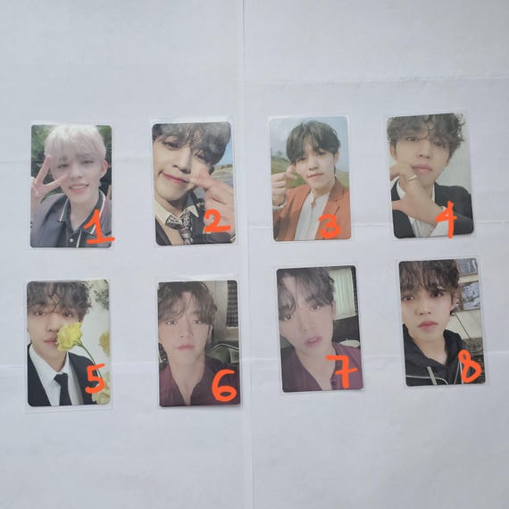 Seventeen K-pop Official Photocard | Scoups, Jeonghan, Joshua, Jun