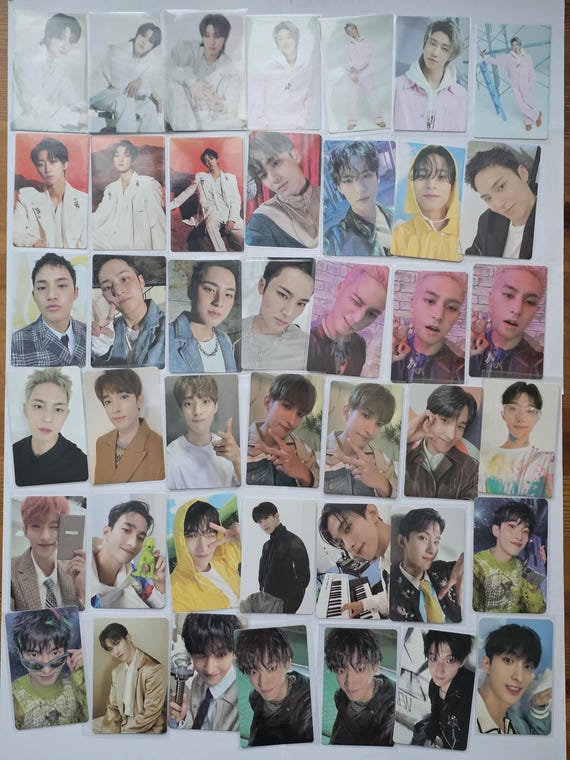 Seventeen Official Photocards | The8, Mingyu, DK | Carat Land