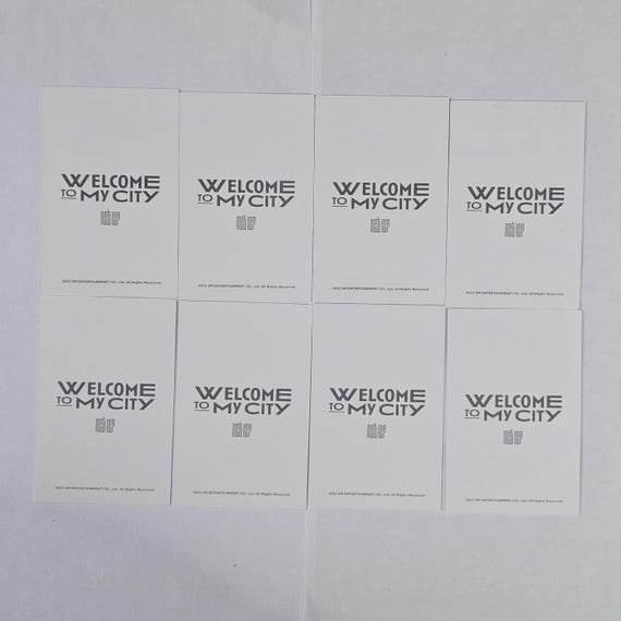NCT 127 Exhibition Photocard Set – Welcome to My City (8 Members