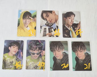 Seventeen Official Photocards | Mingyu, DK, Vernon | Carat Land