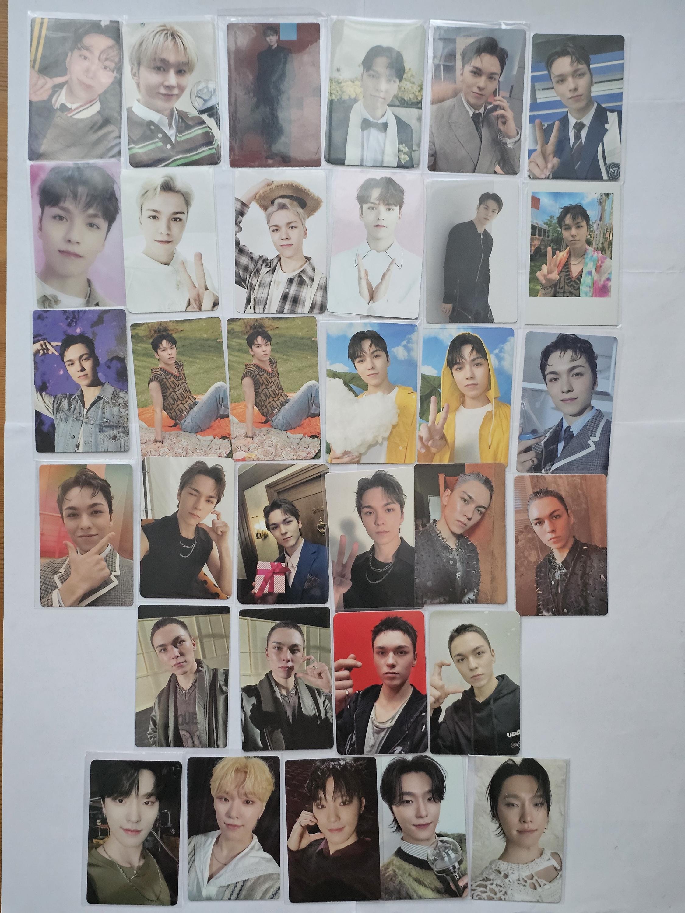 Seventeen Official Photocards | Seungkwan, Vernon, Dino | Carat
