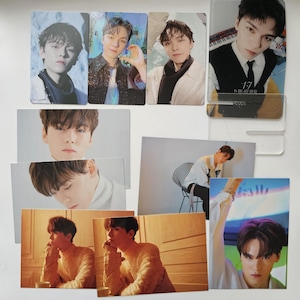 Seventeen Vernon Weverse Alben & Mini-Postkarten | Bereich 17 | POB bestes Album
