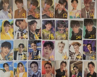 Seventeen Official Photocards | Mingyu, DK, Vernon | Carat Land