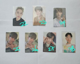 Seventeen Official Photocards | The8, Mingyu, DK | Carat Land