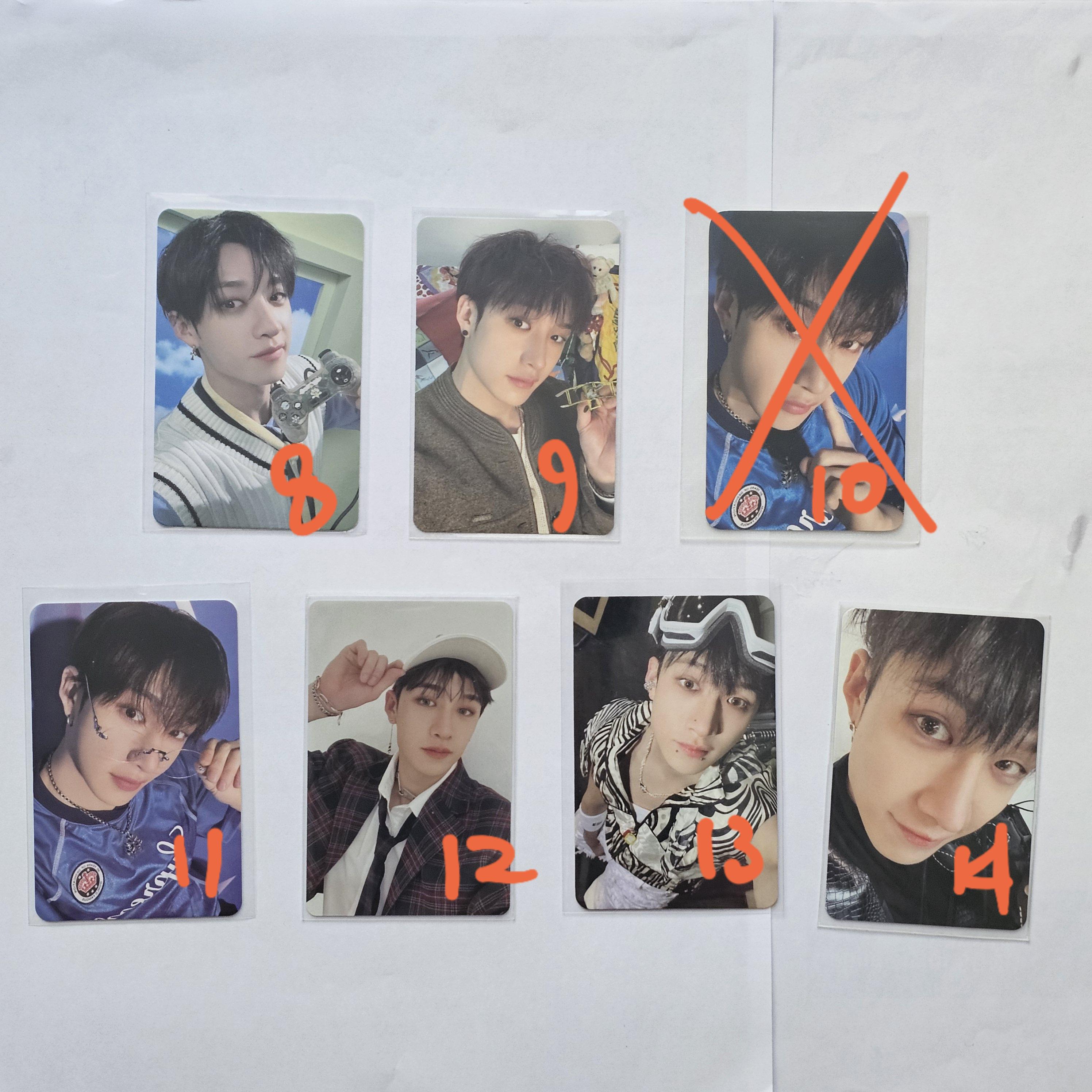 Stray Kids バンチャン GREEN PROJECT KIT トレカ Skzoo stray kids album Collection Small Card Random Card5 1 album