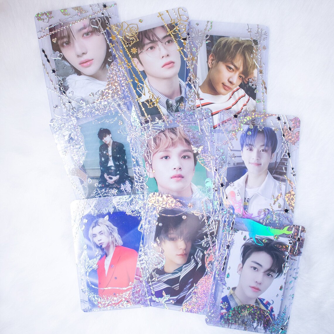 Decorated Toploader Custom toploader kpop Photocard holder Etsy
