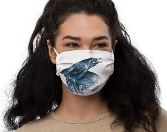 RAVEN FACE MASK | Washable Face Mask | Face Mask For Women | Face Mask For Men | Reusable Face Mask | Filter
