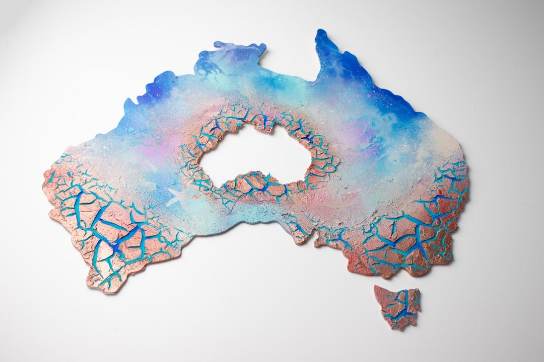 Australian Wall Decor aussie Spirit Copper Australian Art Beach Decor