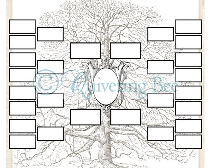 Family Tree Printabledigital Downloadfamily Photo - Etsy