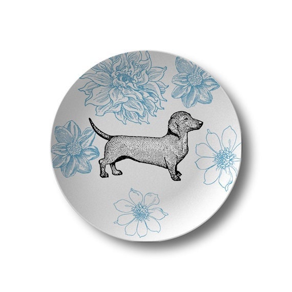 Dachshund Plate Dachshund Plate