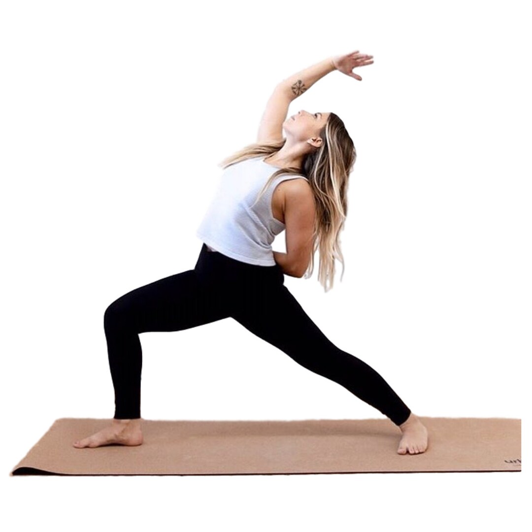 Extra Grip Cork Yoga Mat Sweat More for Better Grip Great Etsy