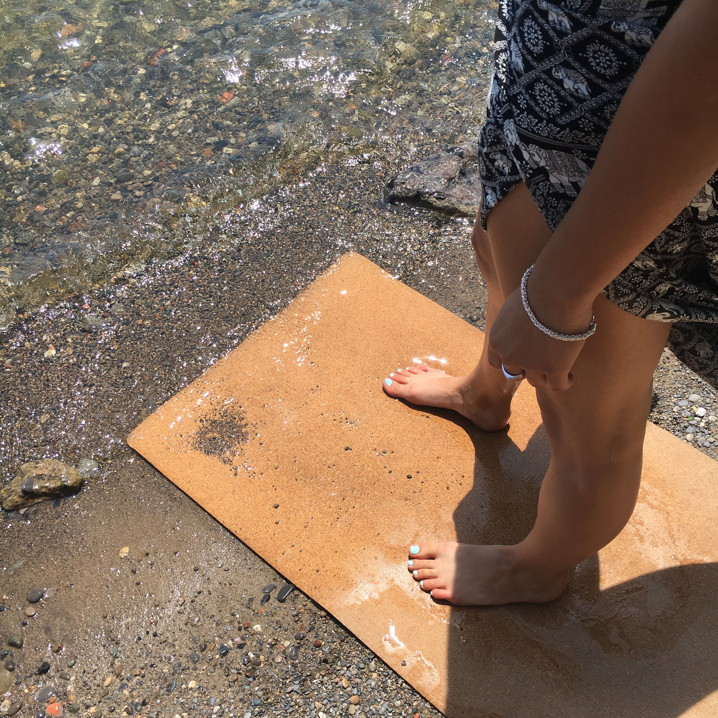 Extra Grip Cork Yoga Mat Sweat More for Better Grip Great Etsy Canada