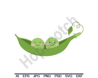 Pea svg | Etsy
