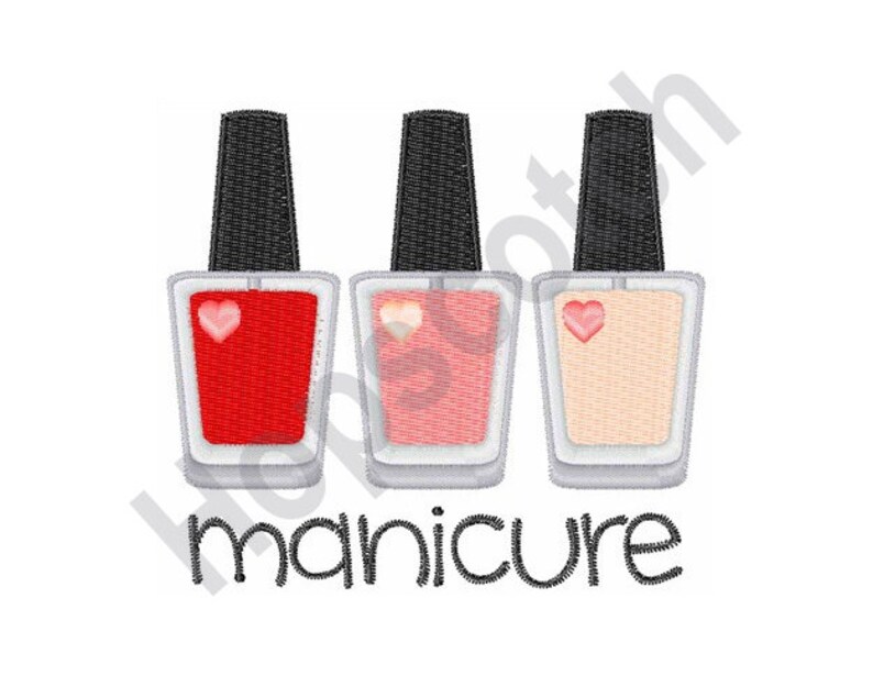 Manicure Machine Embroidery Design Nail Polish Nail Etsy