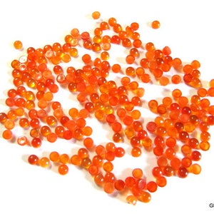 10 Pieces 2mm Carnelian Cabochon Round Gemstone, 2mm Carnelian Round Cabochon Gemstone, AAA Quality Carnelian Cabochon Round Loose Gemstone