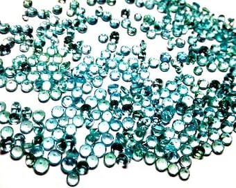 10 pieces 4mm Apatite faceted round gemstone, Natural Apatite Round Faceted calibrated Size Greenish Blue, Apatite faceted round gemstone