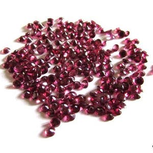 10 pieces 3.5mm Rhodolite Garnet Round Faceted Loose Gemstone, Natural Rhodolite Garnet Faceted Round Brilliant Cut Loose Gemstone