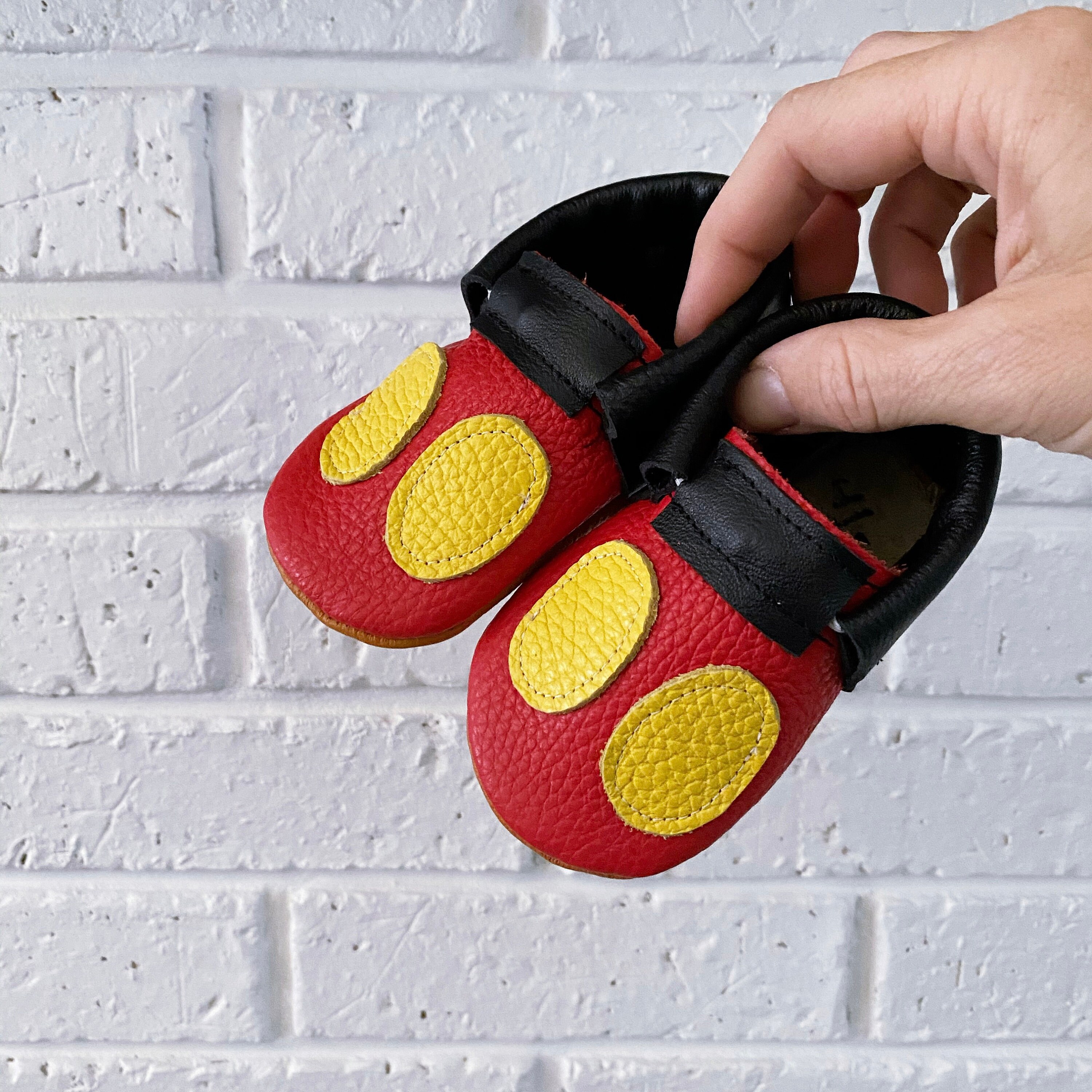 Mickey moccasins best sale
