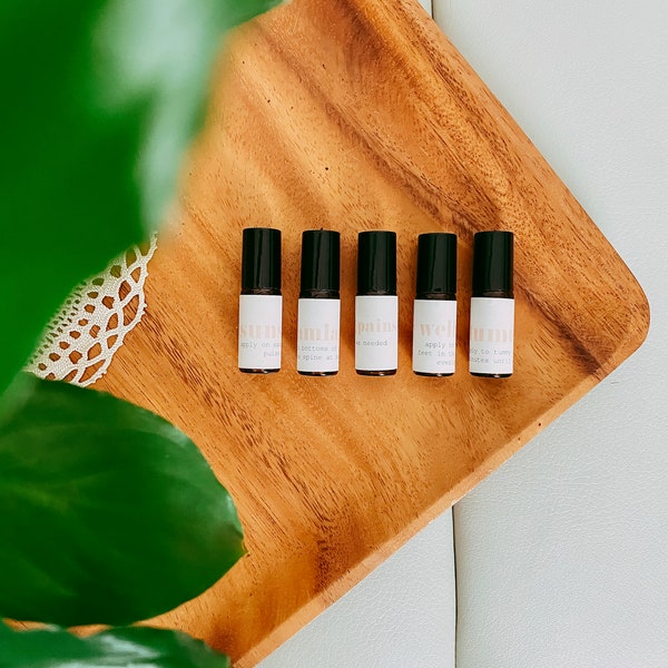 Essential Oil Mini Roller Set