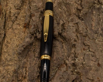 Zephyr Biro in Gold and African Blackwood