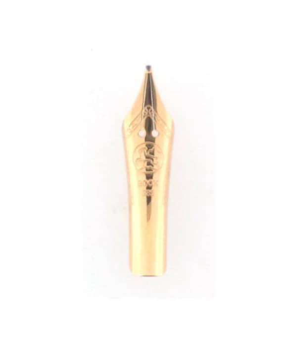 万年筆　木軸　Bock　14K Bock 14k Gold Music Nib - Etsy