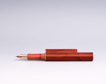 Pink Ivory Fountain Pen – Minimalist Design
