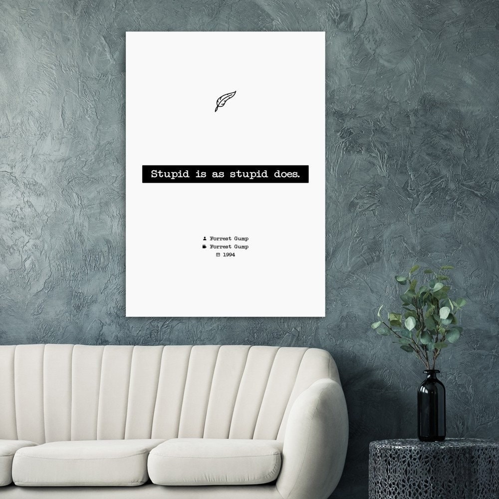 Top 96+ about forrest gump quotes wallpaper 127 Forrest Gump Oscar Winning Movies Inspirational Quotes Poster Paper Print Lab No4 posters Quotes Motivation posters in India Buy art film design movie music nature and educational paintingswallpapers