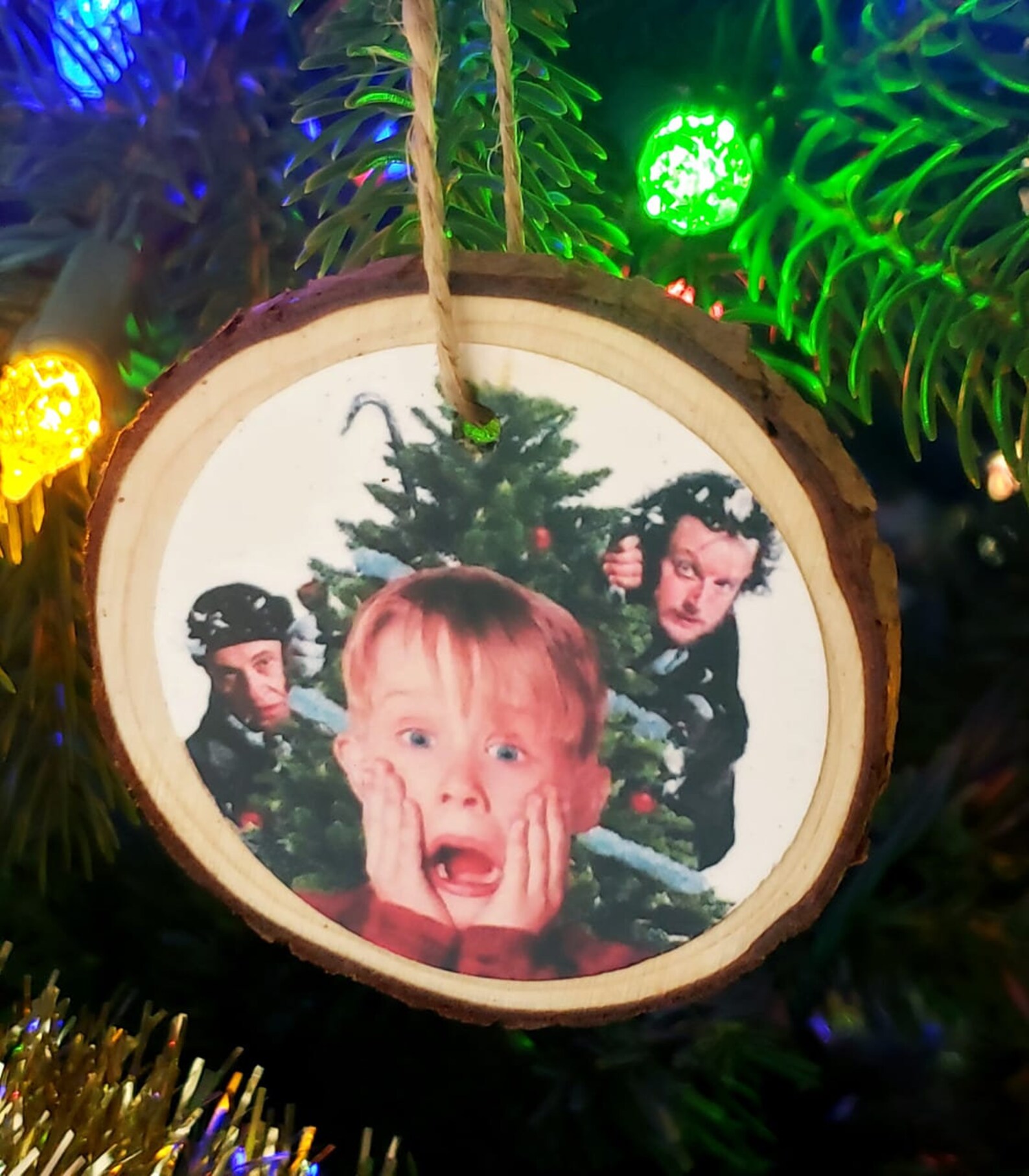 Home Alone Christmas Ornament Etsy