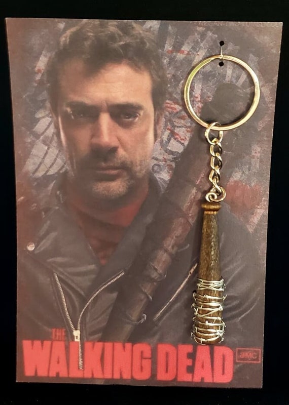 Negan Lucille Bat Prop replica key Chain the Walking Deadnew Etsy
