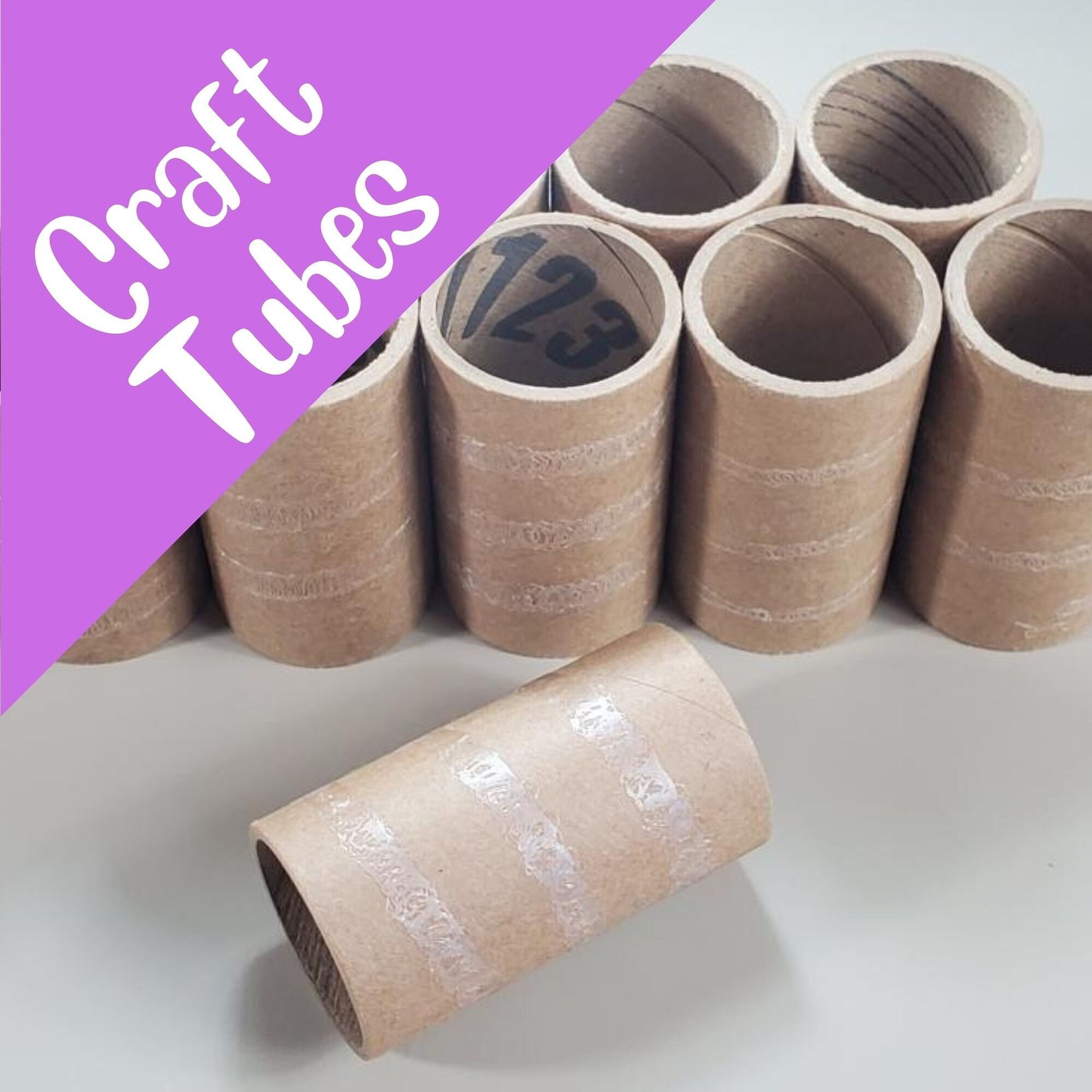 4 Cardboard Tubes Crafts
