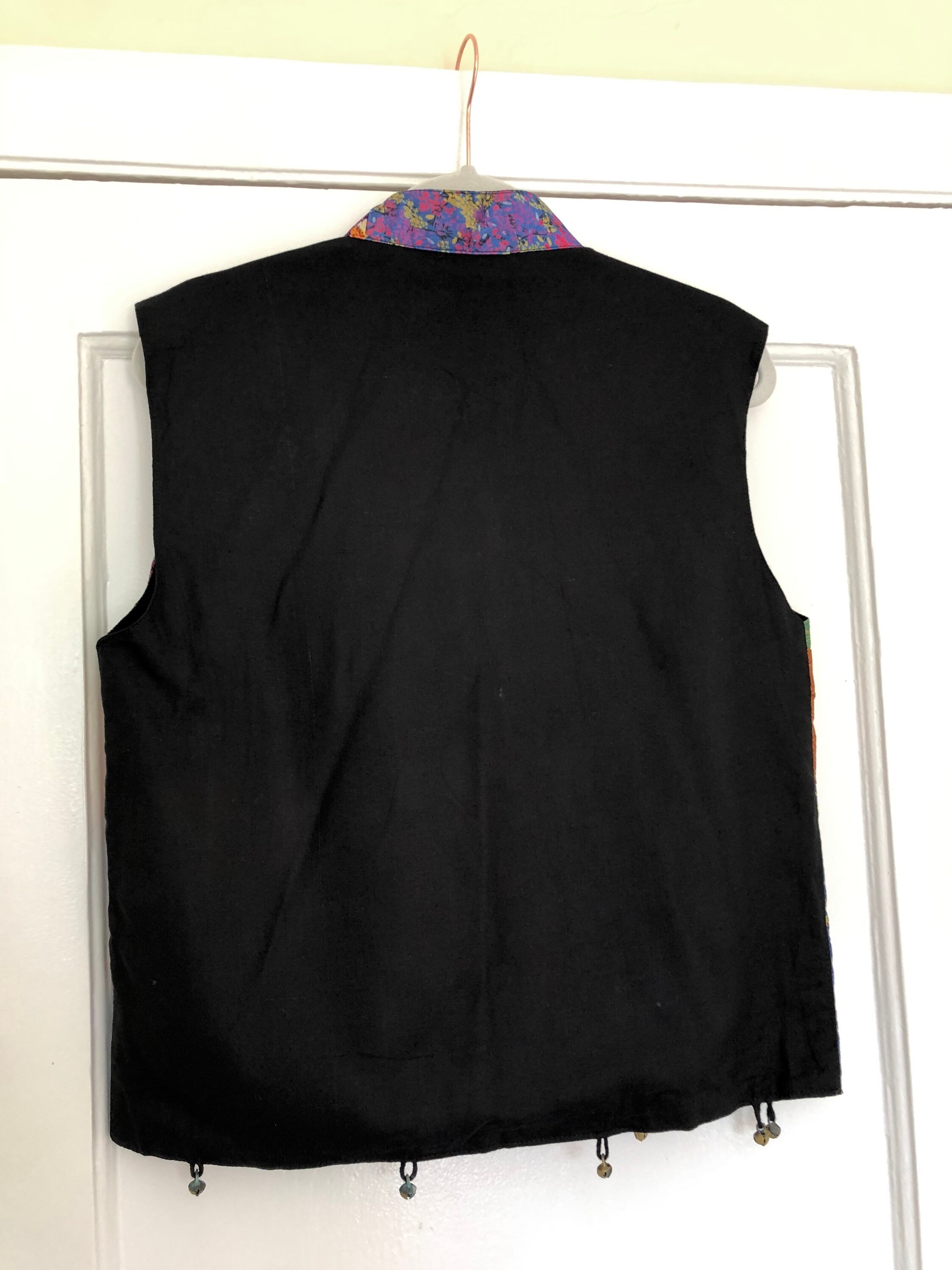 Vintage Womens Hippy Bohemian Vest Boho Vest Womens Indian Etsy UK