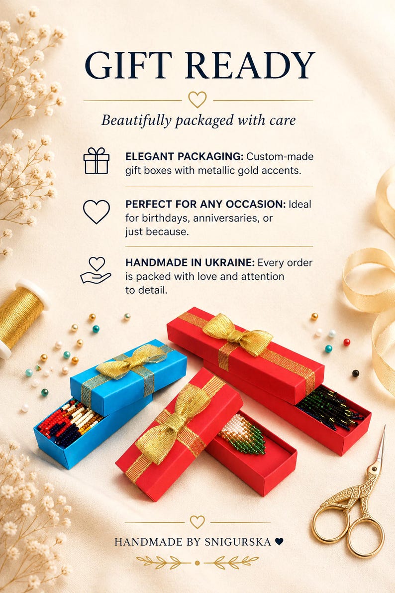 Gift packaging option with elegant custom gift boxes, ready for gifting on birthdays, anniversaries, holidays, and special occasions.