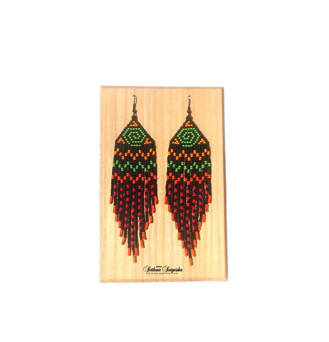Dangle earrings (Ankara) main image 0