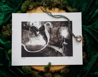 BALROG-afdruk: 8,5 x 11 inch