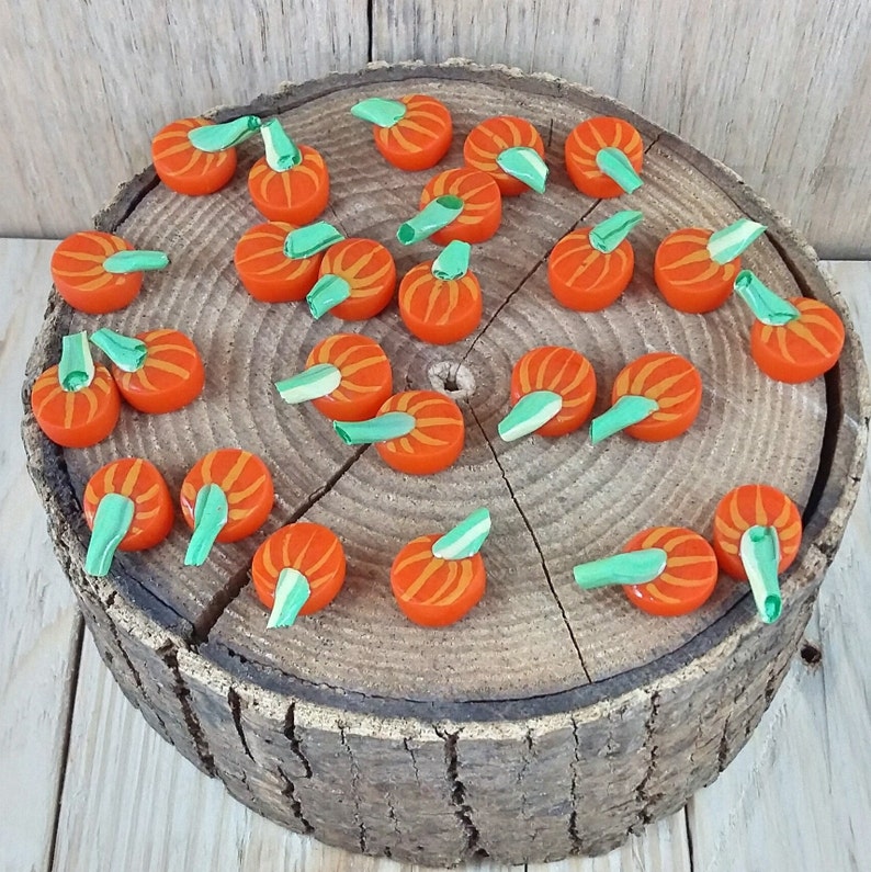 Pumpkin runes , Viking Runes , Miniature Runes , Bag of Runes , Polymer Clay Runes , Halloween Runes , Samhain Runes , Clay Runes , Runes image 5