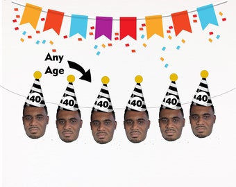 Personalized Photo Banners, Birthday Decorations, Photo Banner, Birthday Banners