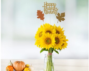 Thanksgiving Centerpiece, Thanksgiving Decorations, Holiday Centerpieces, Happy Thanksgiving Centerpiece