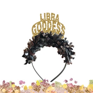Libra Goddess Headband, Zodiac Headband, Birthday Headbands, Libra  Headband