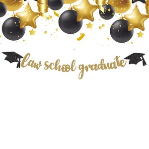 Law School Graduation Banners, Graduation Decorations, Graduation Party Banner, Graduation sign  Class of 2023 Banners