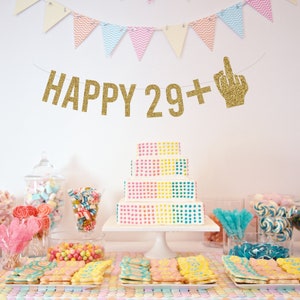 Birthday Banners, 30th Birthday Decorations, 30th birthday Banner, 30th Birthday Decorations, Glitter Banners, Party Banners