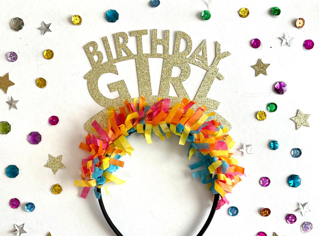 Birthday Girl, Headband, Birthday Headband, Party Headbands, Princess